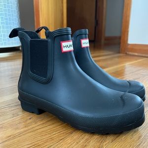 Hunter ankle rain boots